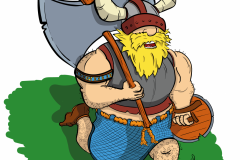 Running-scottish-viking